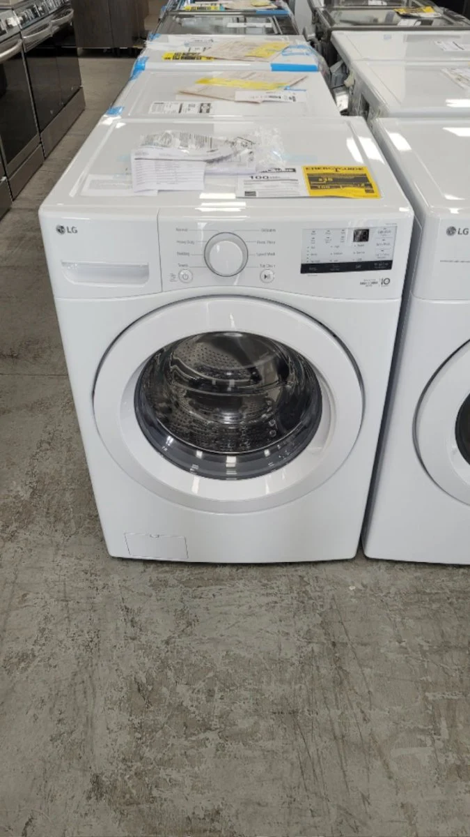 WM3400CW - WASHERS - LG - Front Load - White - Open Box - Image 2