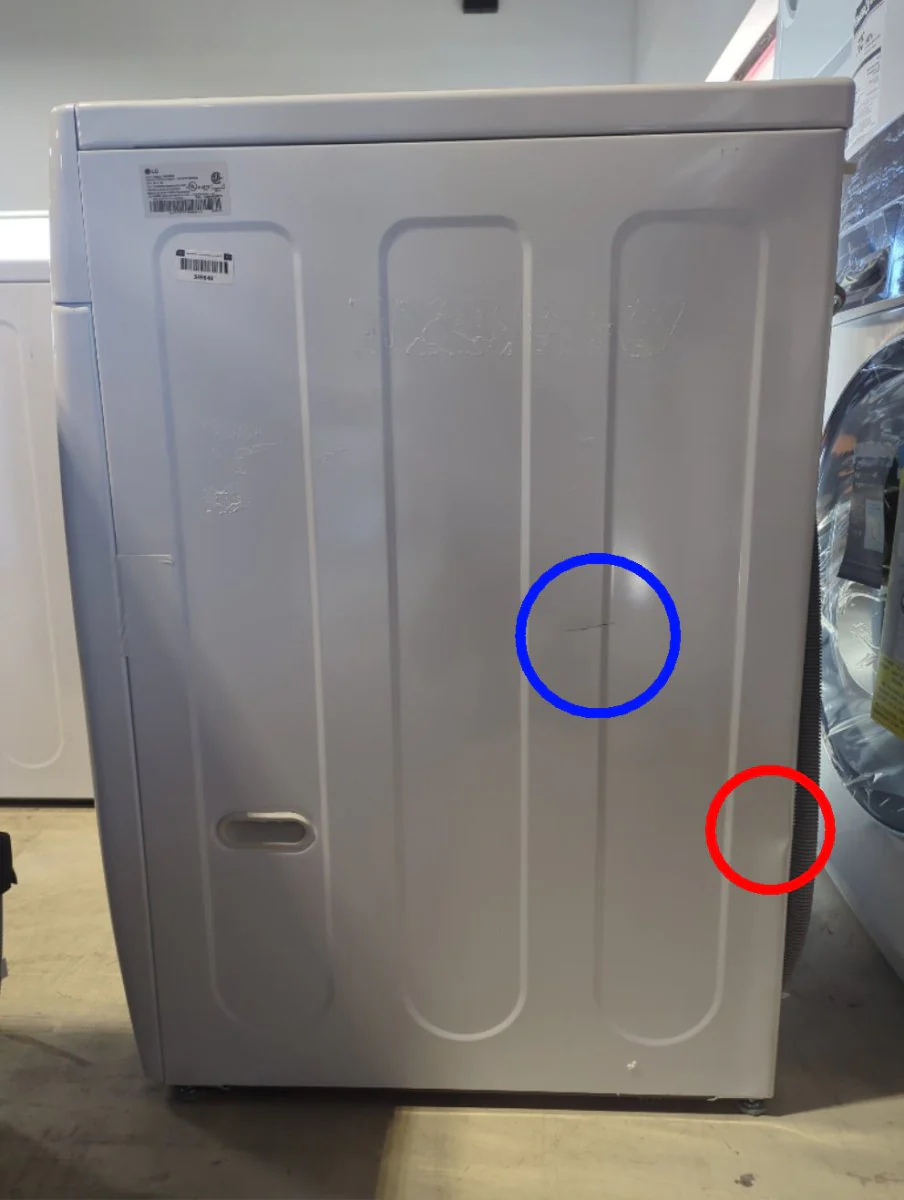 WM3400CW - WASHERS - LG - Front Load - White - Open Box - Image 3