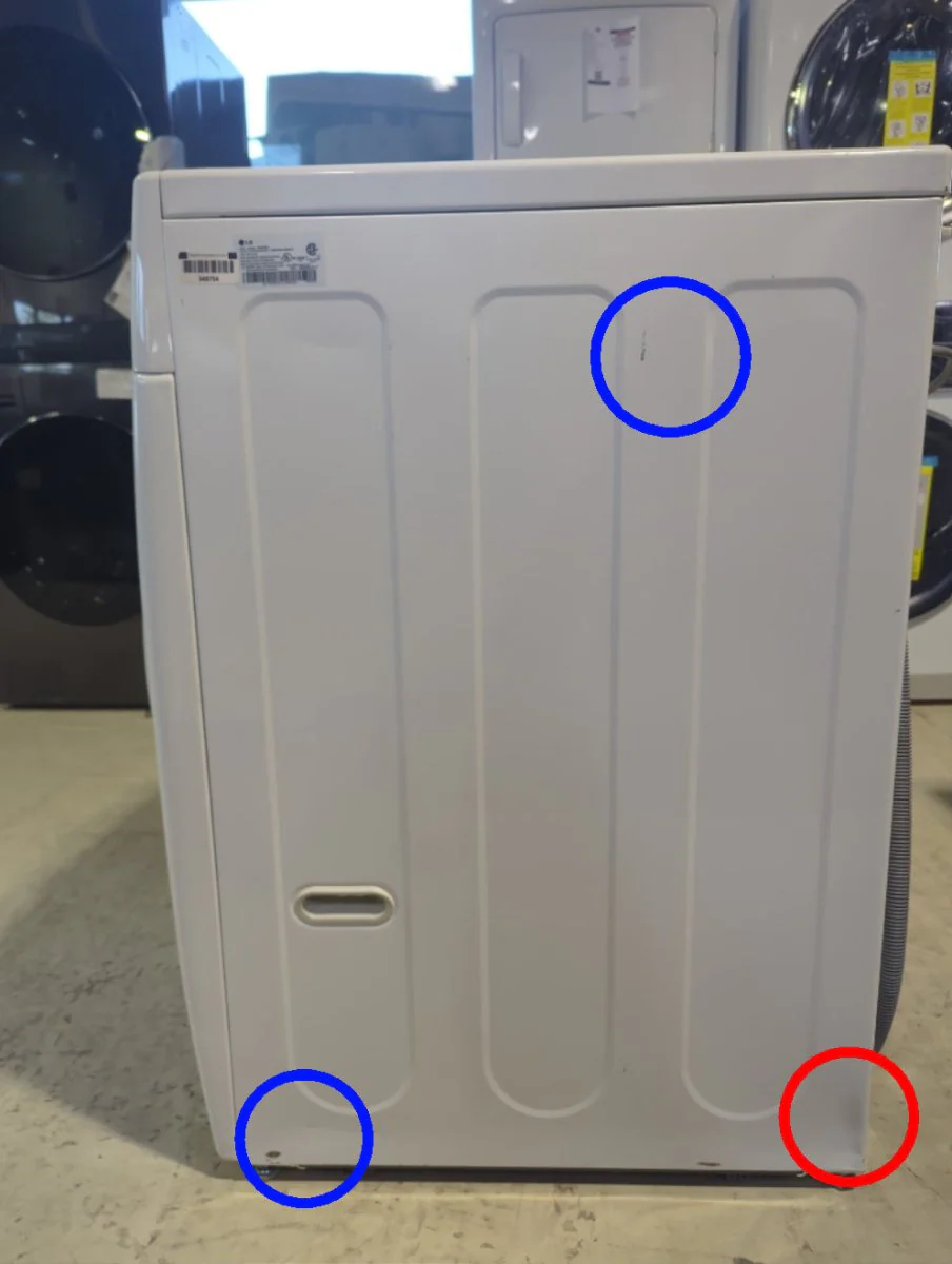 WM3400CW - WASHERS - LG - Front Load - White - Open Box - Image 3