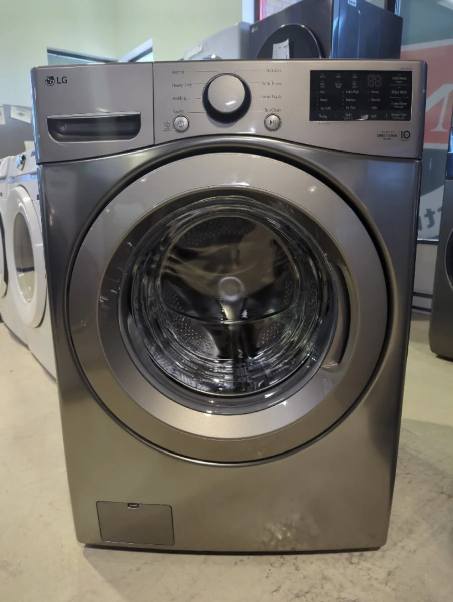WM3470CM - WASHERS - LG - Front Loading - Black - Open Box - Image 2