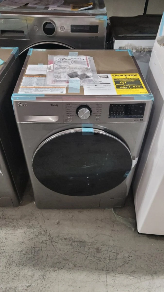WM3555HVA - LAUNDRY CENTERS - LG - All-In-One - Electric - Grey - Open Box - Image 2
