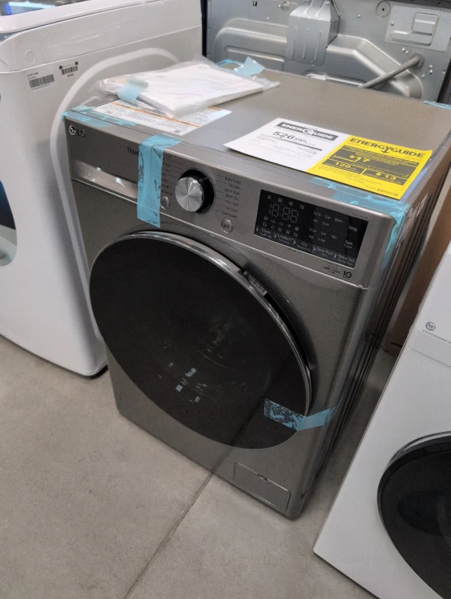 WM3555HVA - LAUNDRY CENTERS - LG - All-In-One - Electric - Grey - Open Box - Image 2