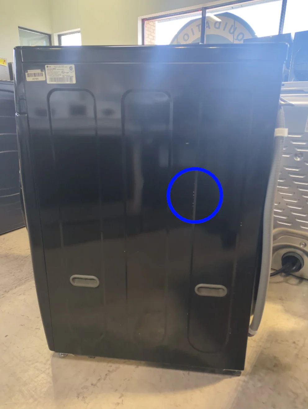 WM3580CX - WASHERS - LG - Front Loading - Black Stainless - Open Box - Image 3