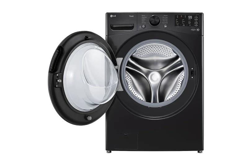 WM3580CX - WASHERS - LG - Front Loading - Black Stainless - Open Box - Image 5