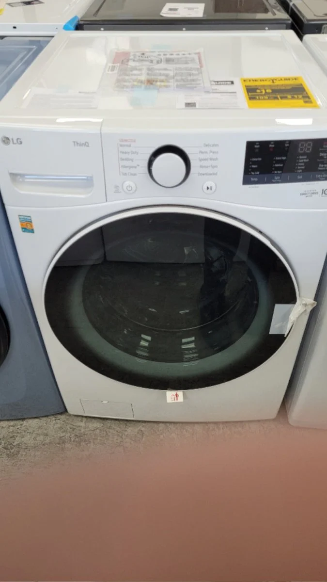 WM3600HWA - WASHERS - LG - Front Load - White - Open Box - Image 2