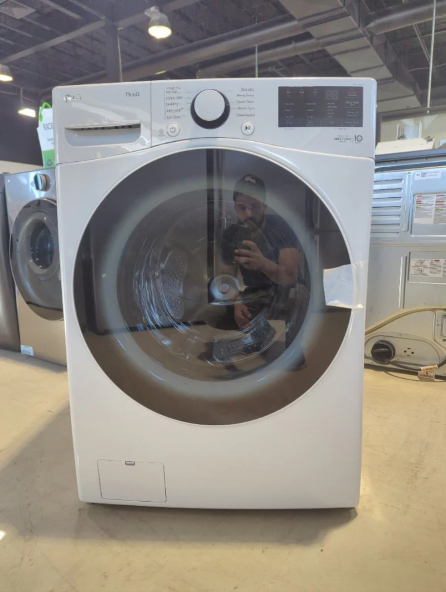 WM3600HWA - WASHERS - LG - Front Load - White - Open Box - Image 2