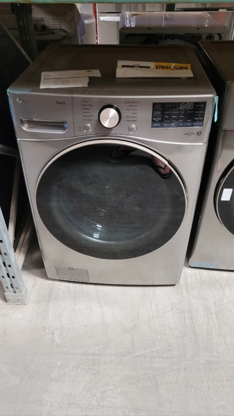 WM3850HVA - WASHERS - LG - Front Load - Silver - Open Box - Image 2