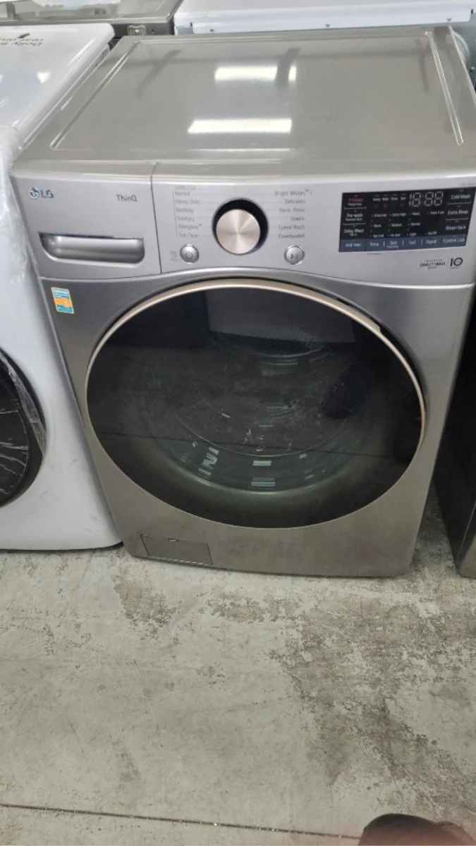 WM3850HVA - WASHERS - LG - Front Load - Silver - Open Box - Image 2