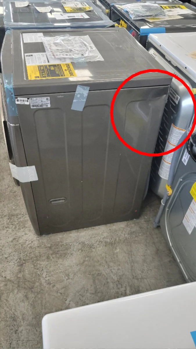 WM3850HVA - WASHERS - LG - Front Load - Silver - Open Box - Image 3