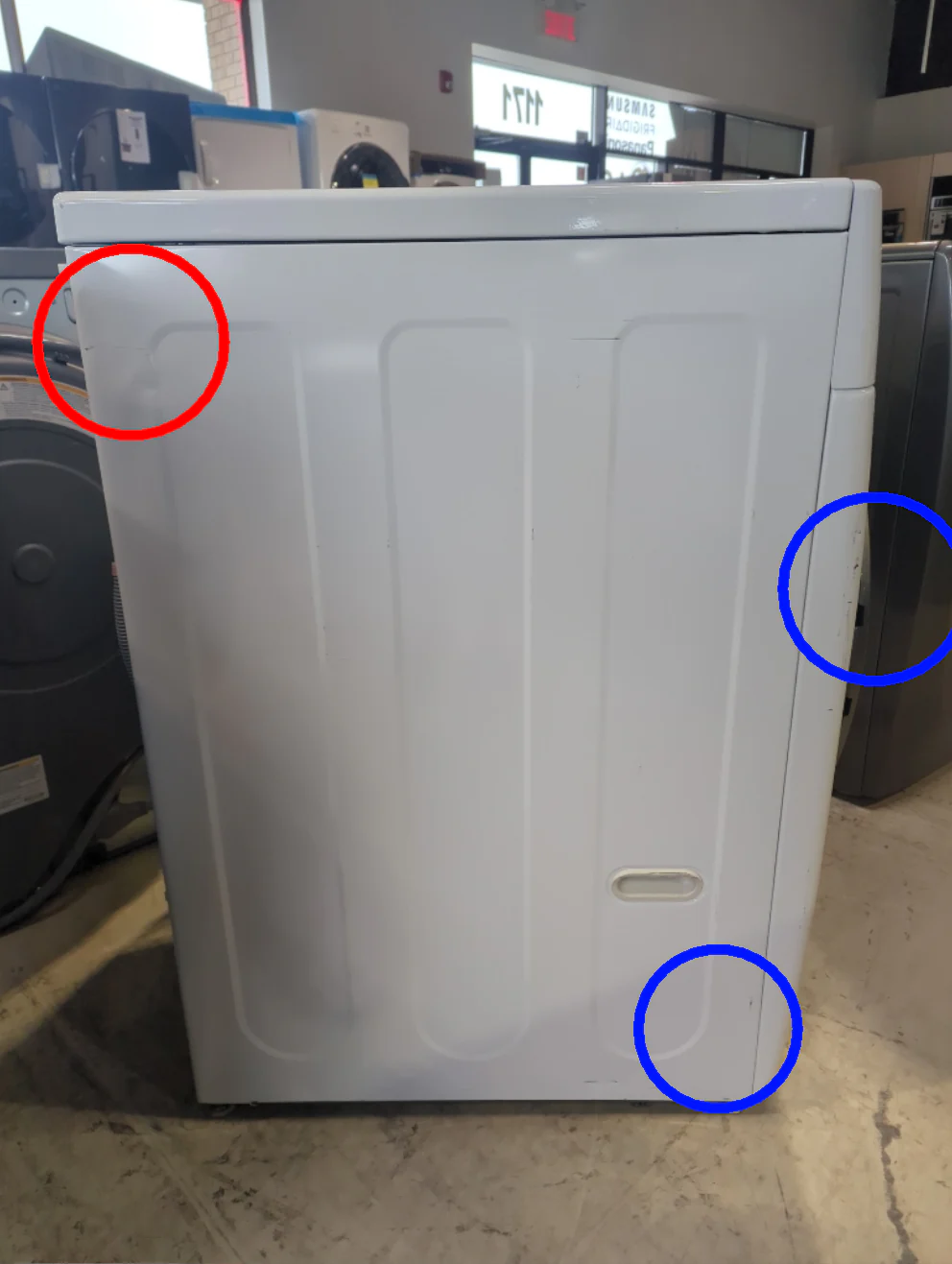 WM3850HWA - WASHERS - LG - Front Loading - White - Open Box - Image 3