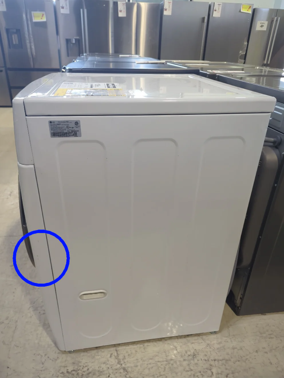 WM3850HWA - WASHERS - LG - Front Loading - White - Open Box - Image 4