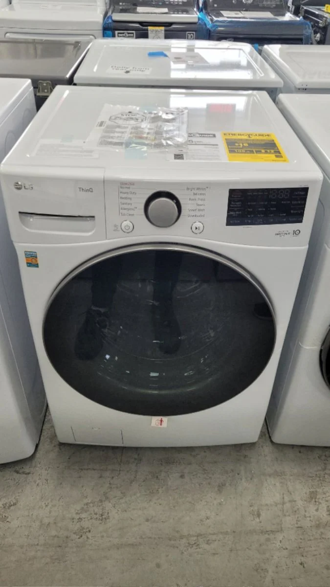 WM3850HWA - WASHERS - LG - Front Loading - White - Open Box - Image 2