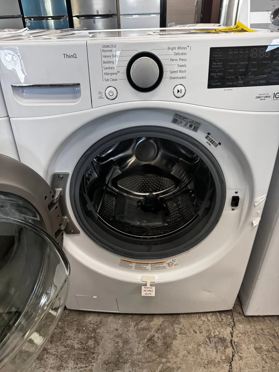 WM3850HWA - WASHERS - LG - Front Loading - White - Open Box - Image 3