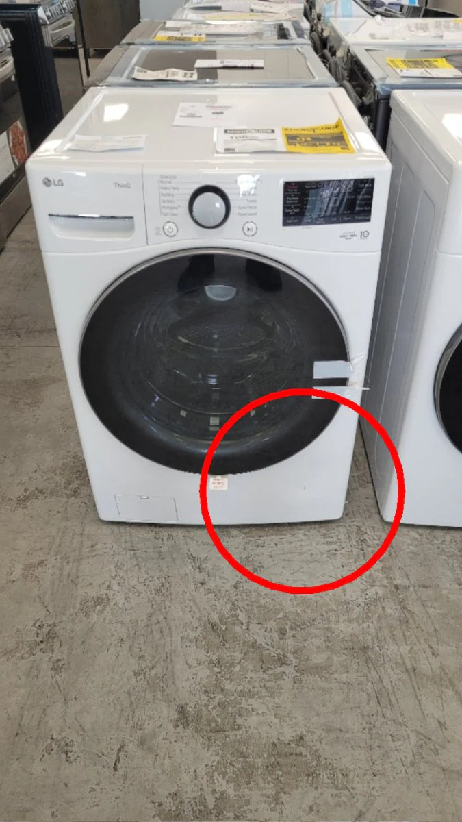 WM3850HWA - WASHERS - LG - Front Loading - White - Open Box - Image 5