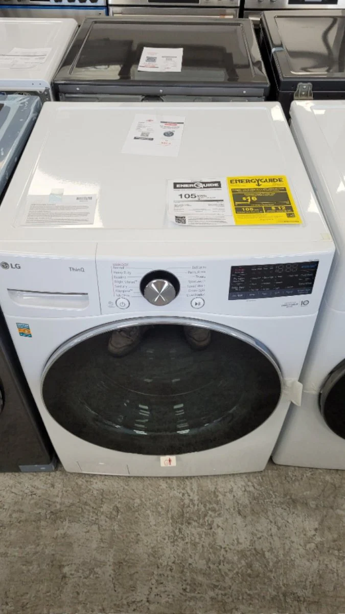 WM4100HWA - WASHERS - LG - Top Loading - White - Open Box - Image 5