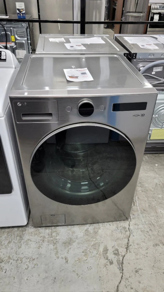 WM5500HVA - WASHERS - LG - Front Loading - Graphite Steel - Open Box - Image 2