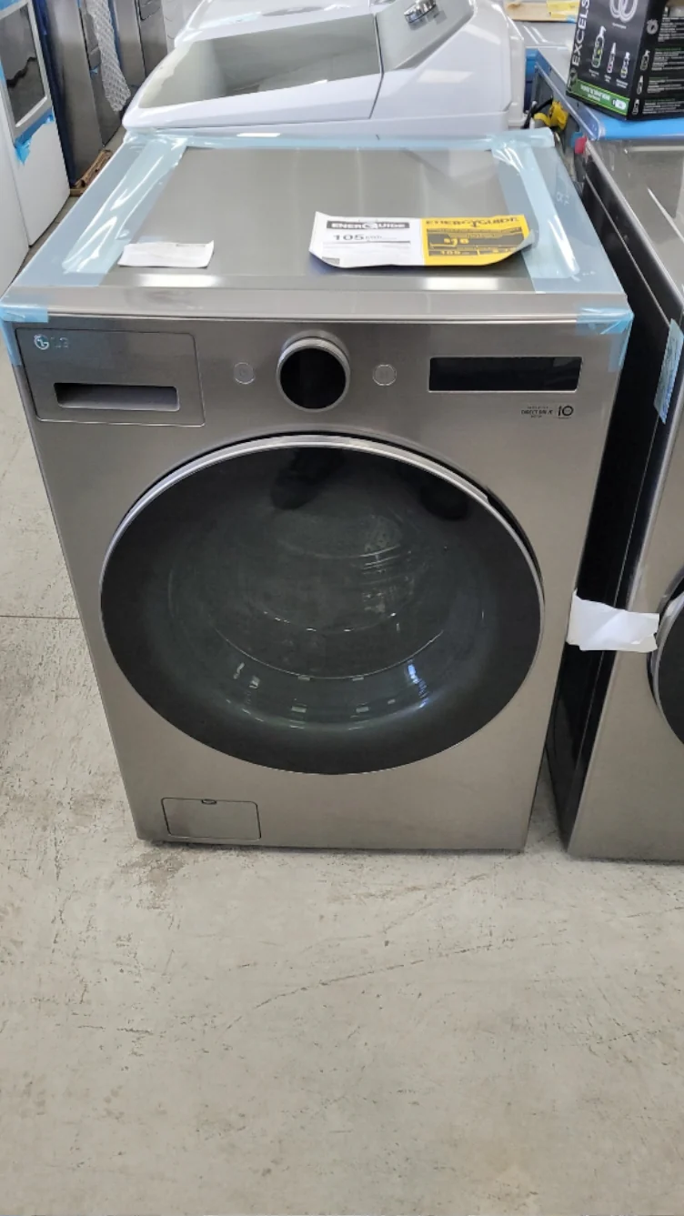 WM5500HVA - WASHERS - LG - Front Loading - Graphite Steel - Open Box - Image 2