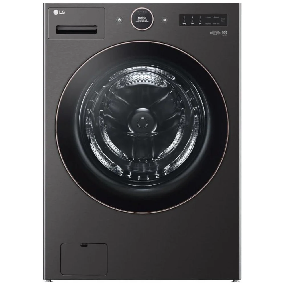WM6500HBA - WASHERS - LG - Front Loading - Black Stainless - Open Box