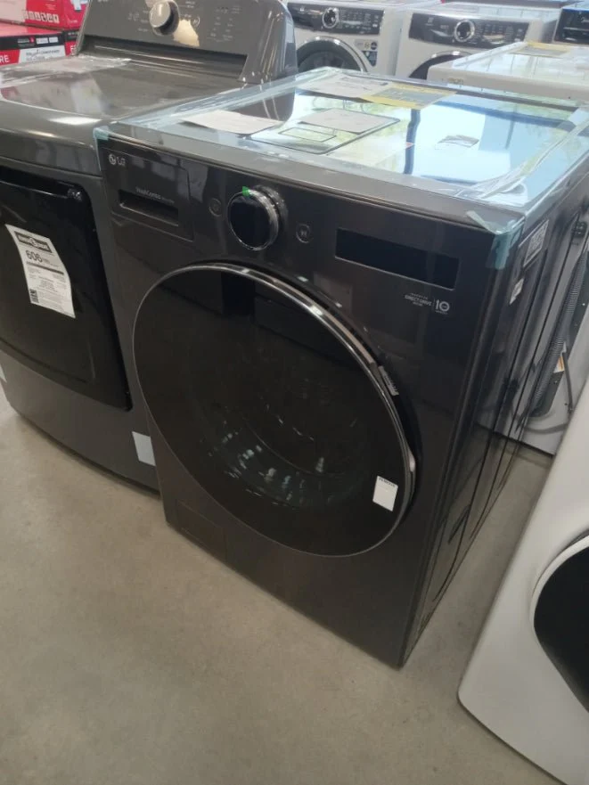 WM6998HBA - LAUNDRY CENTERS - LG - All-In-One - Electric - Black Stainless Steel - Open Box - Image 2