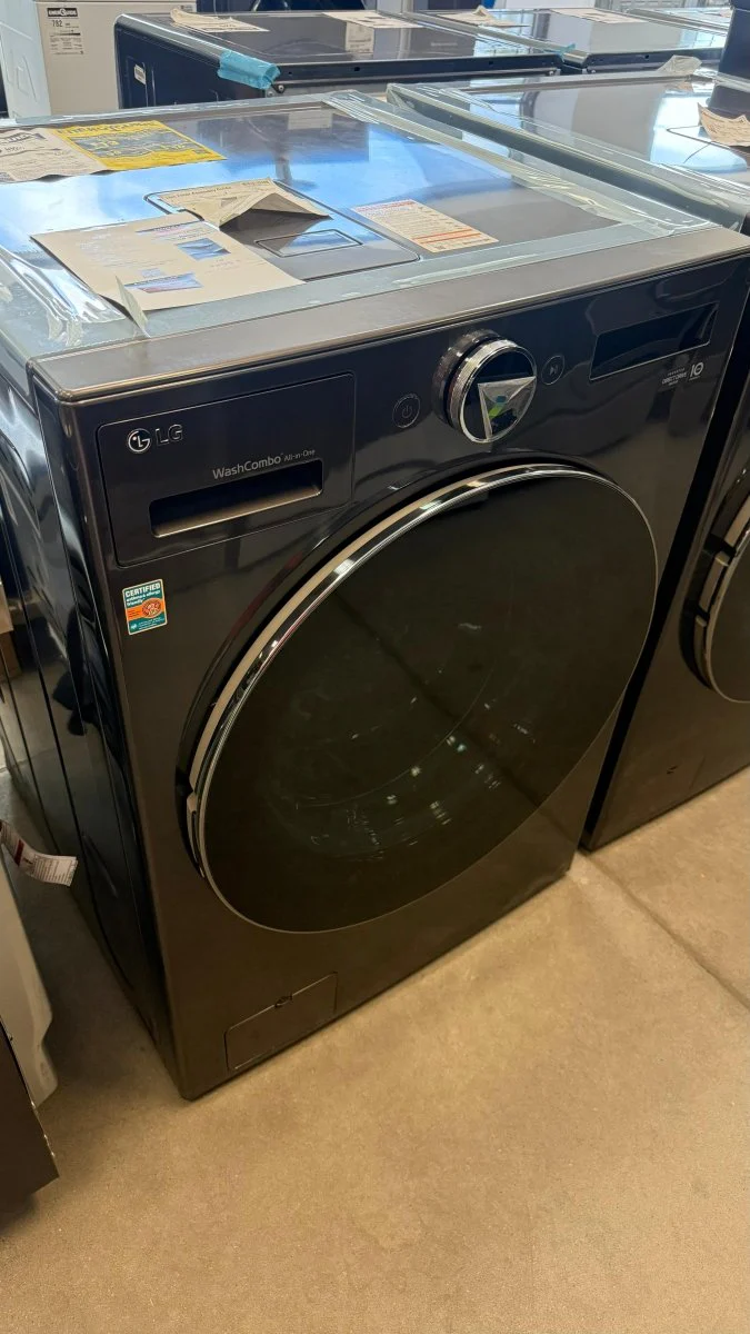 WM6998HBA - LAUNDRY CENTERS - LG - All-In-One - Electric - Black Stainless Steel - Open Box - Image 2