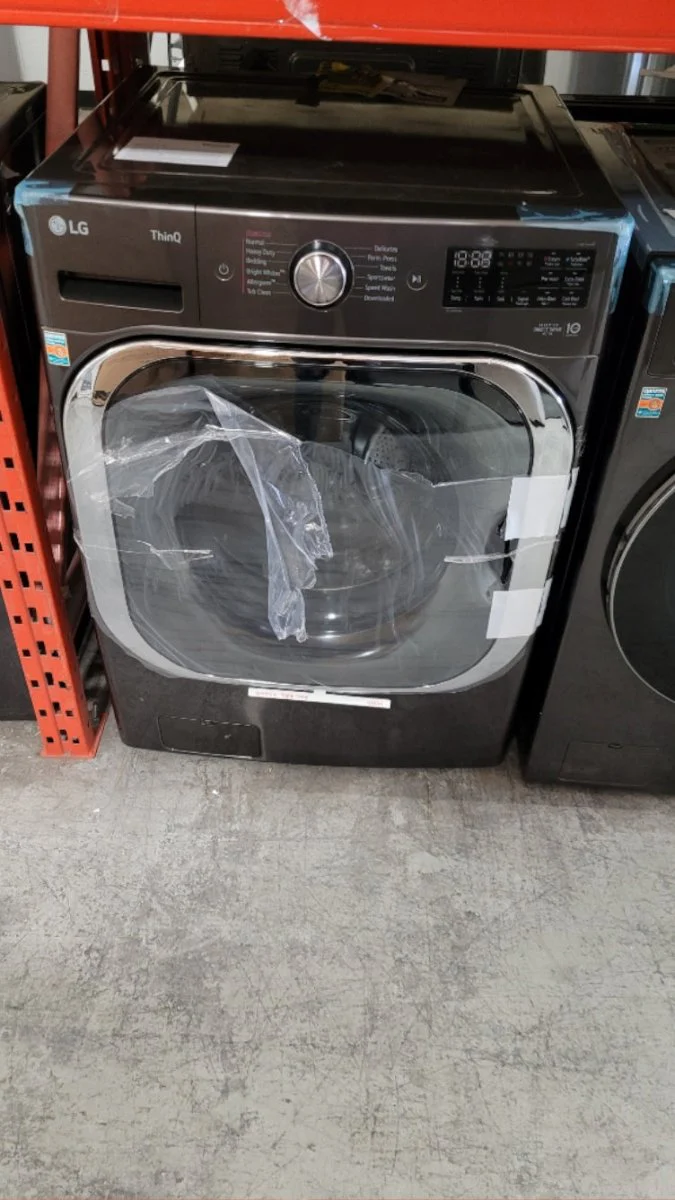 WM8900HBA - WASHERS - LG - Front Loading - Black Stainless - Open Box - Image 2