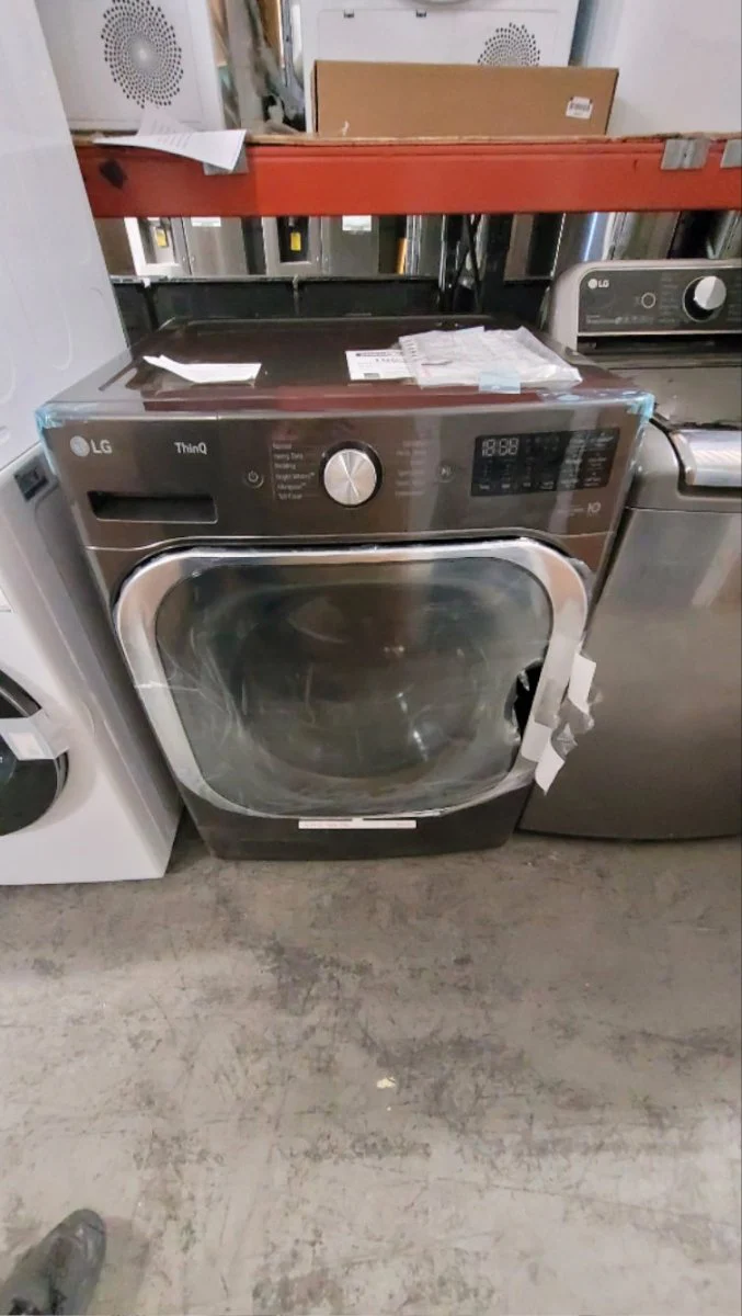 WM8900HBA - WASHERS - LG - Front Loading - Black Stainless - Open Box - Image 2