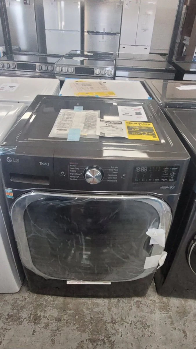 WM8900HBA - WASHERS - LG - Front Loading - Black Stainless - Open Box - Image 2