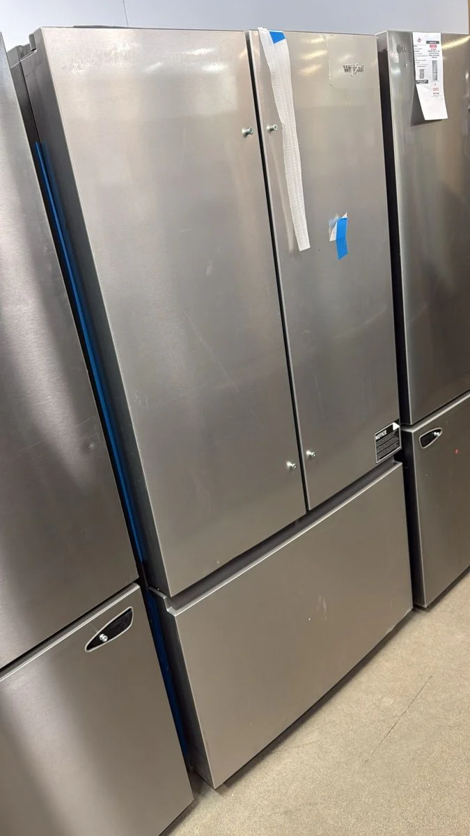 WRFF3136SZ - REFRIGERATORS - Whirlpool - French 3-Door - Stainless Steel - Open Box - Image 2