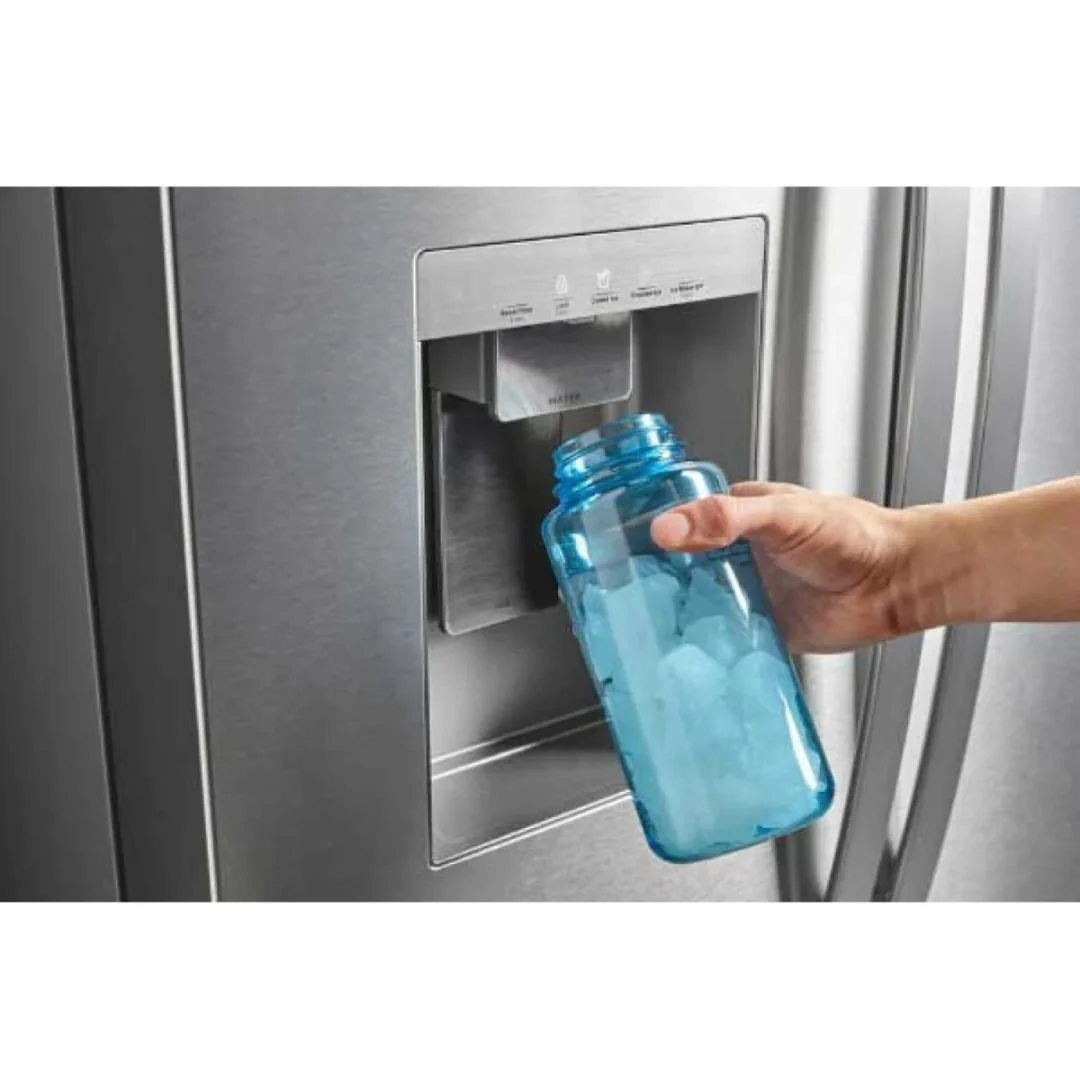 WRFF3536SZ - REFRIGERATORS - Whirlpool - French 3-Door - Stainless Steel - Open Box - Image 8