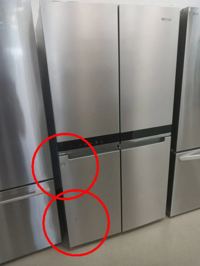 WRQA59CNKZ - REFRIGERATORS - Whirlpool - French 4-Door - Stainless Steel - Open Box - Image 4