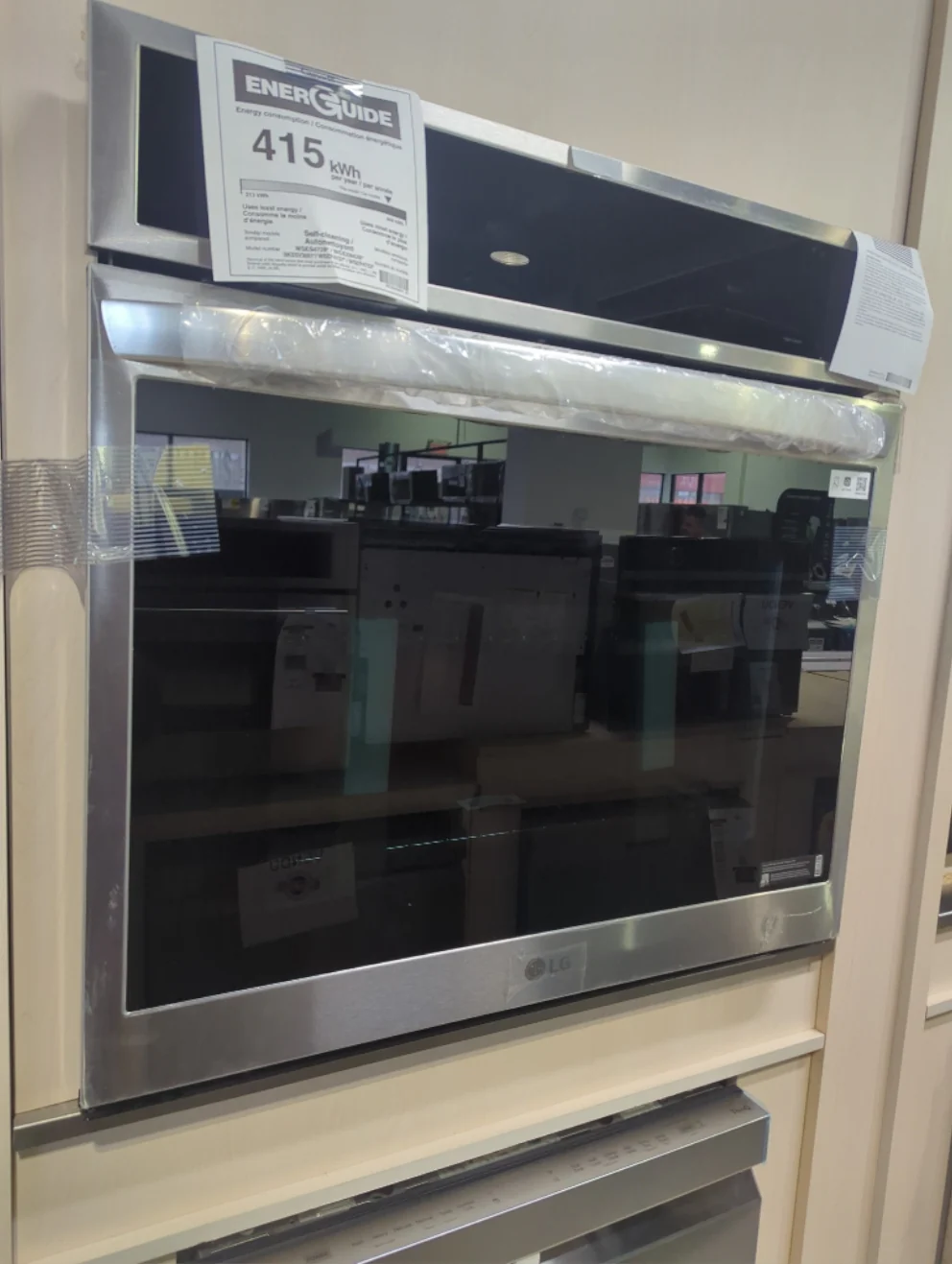 WSEP4727F - WALL OVENS - LG - Single Oven - Stainless Steel - Open Box - Image 2