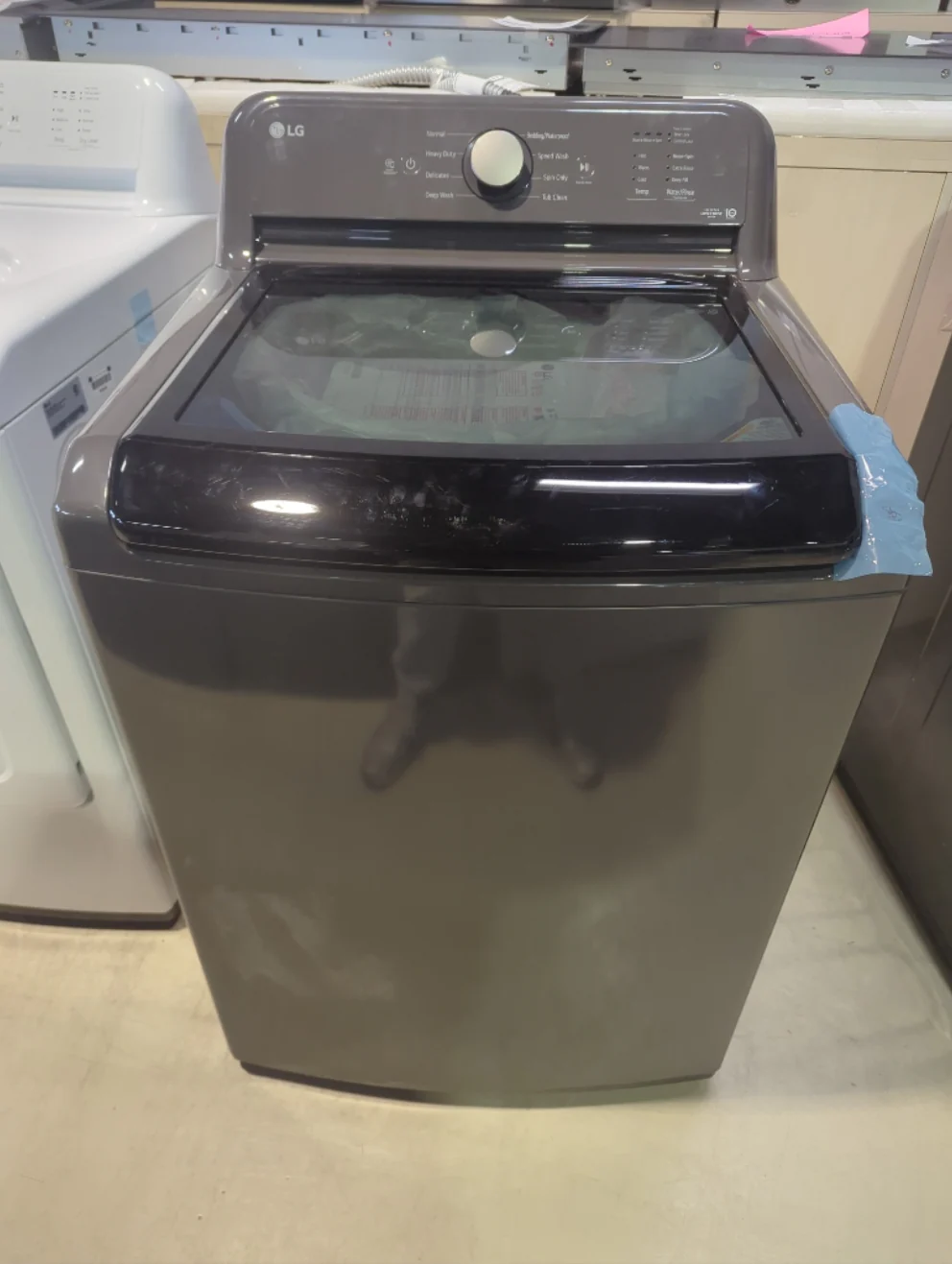 WT6105CM - WASHERS - LG - Top Loading - Grey - Open Box - Image 2