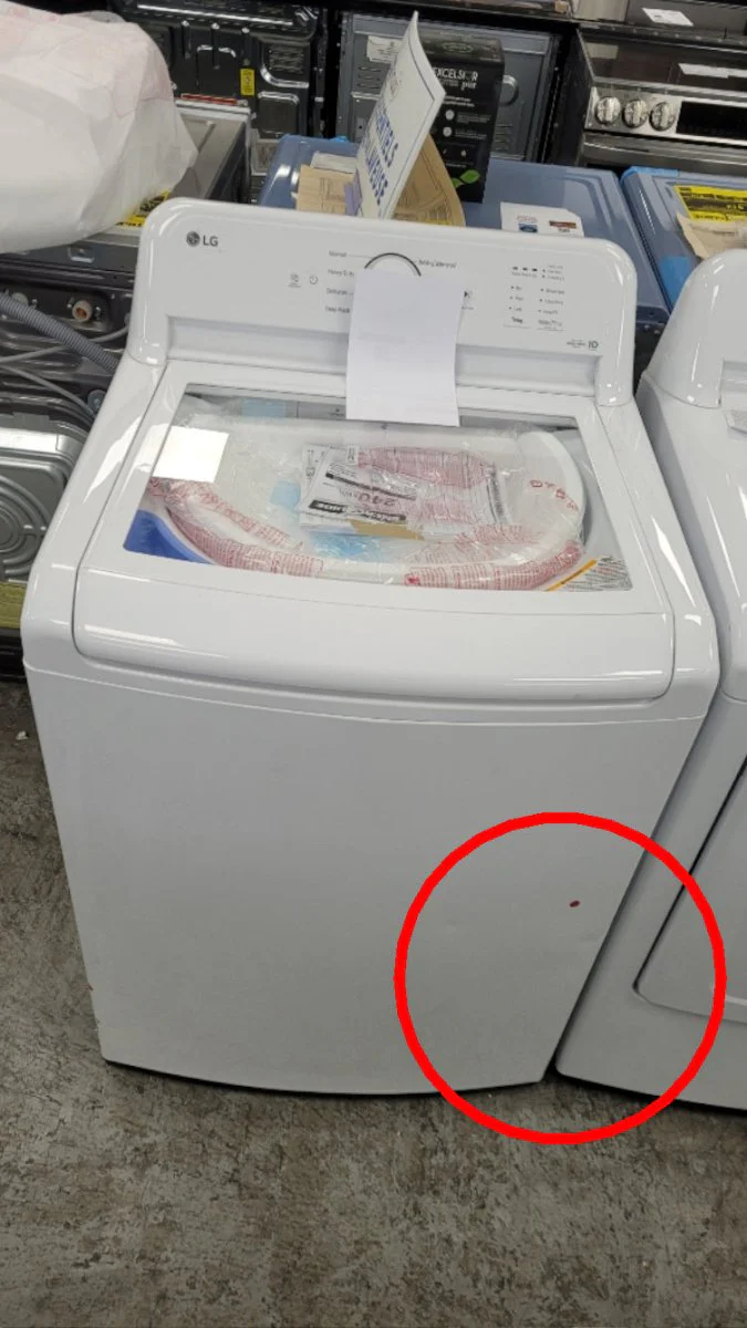 WT6105CW - WASHERS - LG - Top Loading - White - Open Box - Image 2