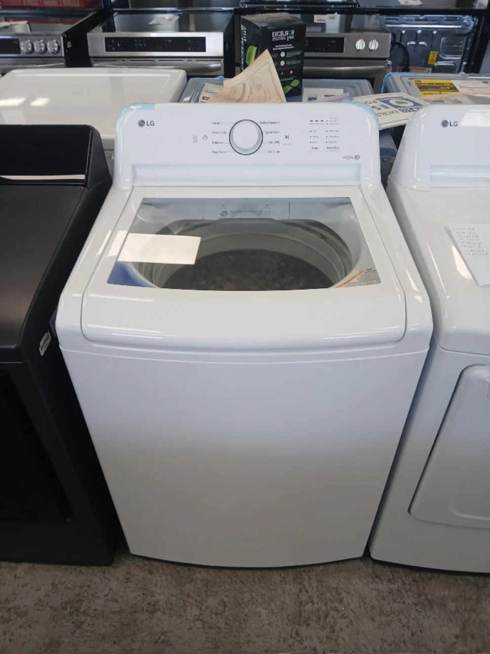 WT6105CW - WASHERS - LG - Top Loading - White - Open Box - Image 2