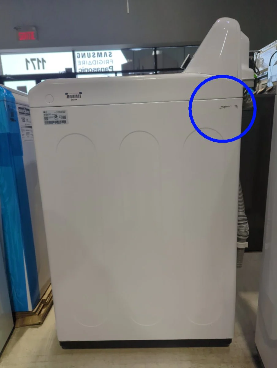 WT7010CW - WASHERS - LG - Top Loading - White - Open Box - Image 4