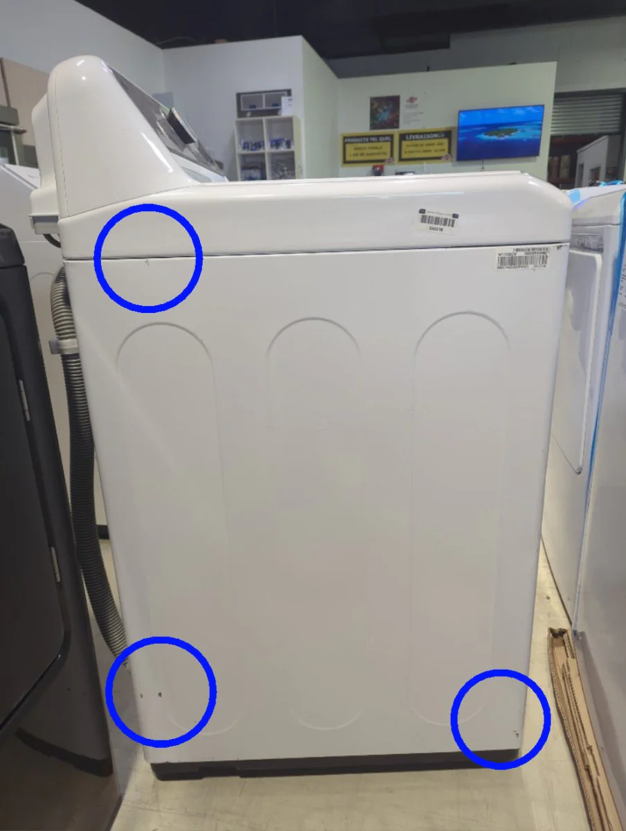 WT7200CW - WASHERS - LG - Top Loading - White - Open Box - Image 3