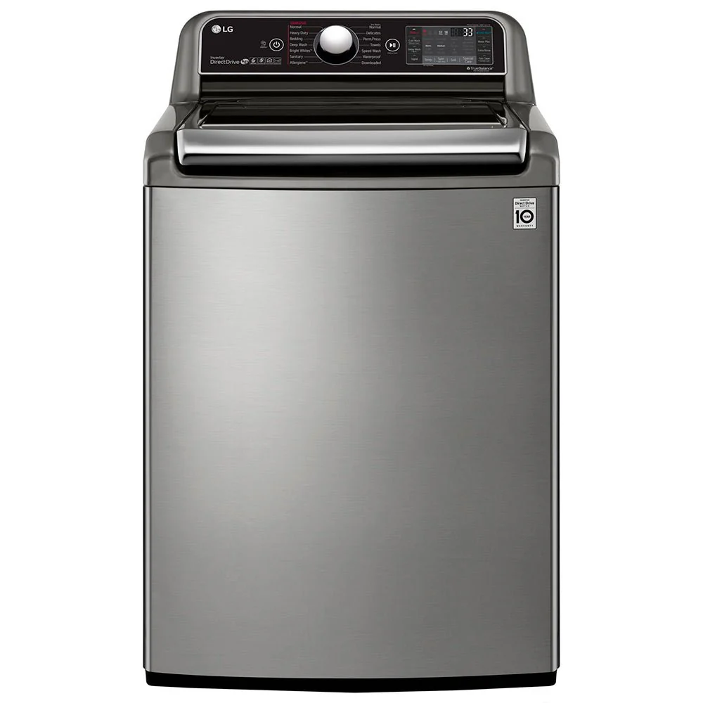 WT7800HVA - WASHERS - LG - Top Loading - Grey - Open Box