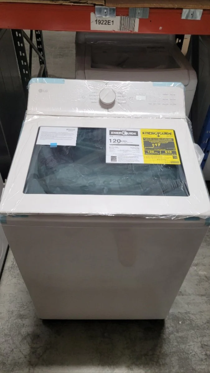 WT8200CW - WASHERS - LG - Top Loading - White - Open Box - Image 2