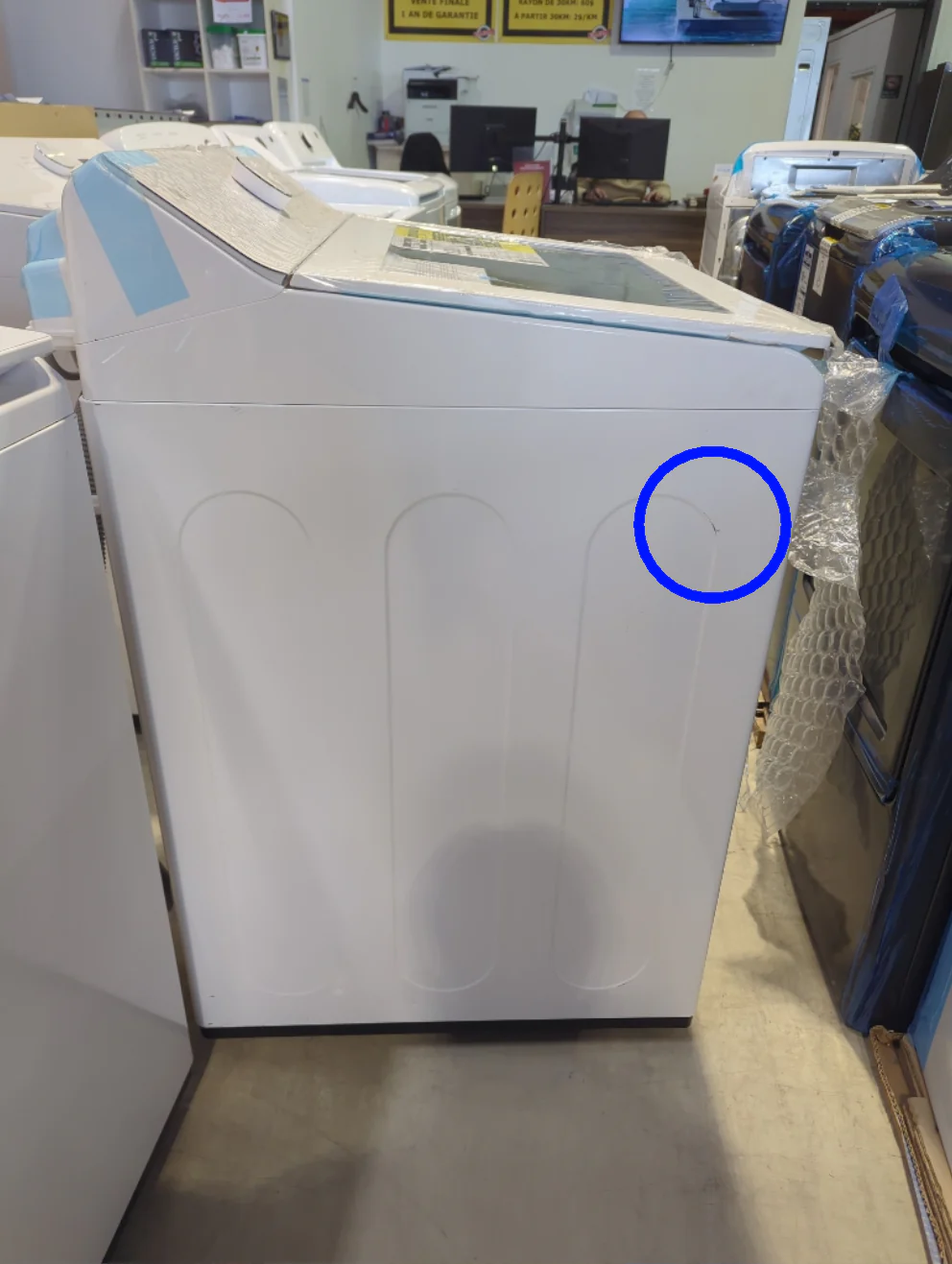 WT8200CW - WASHERS - LG - Top Loading - White - Open Box - Image 3