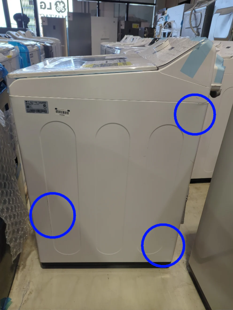 WT8200CW - WASHERS - LG - Top Loading - White - Open Box - Image 4