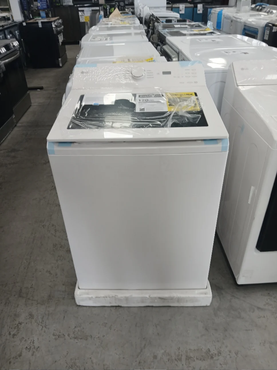 WT8200CW - WASHERS - LG - Top Loading - White - Open Box - Image 2