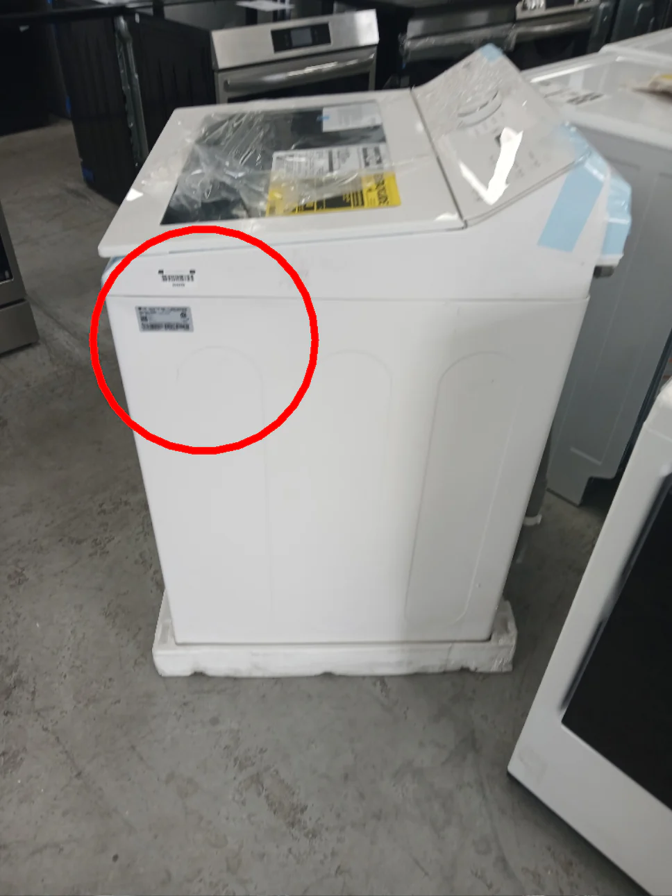 WT8200CW - WASHERS - LG - Top Loading - White - Open Box - Image 3