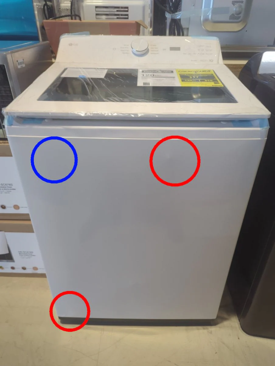 WT8200CW - WASHERS - LG - Top Loading - White - Open Box - Image 3