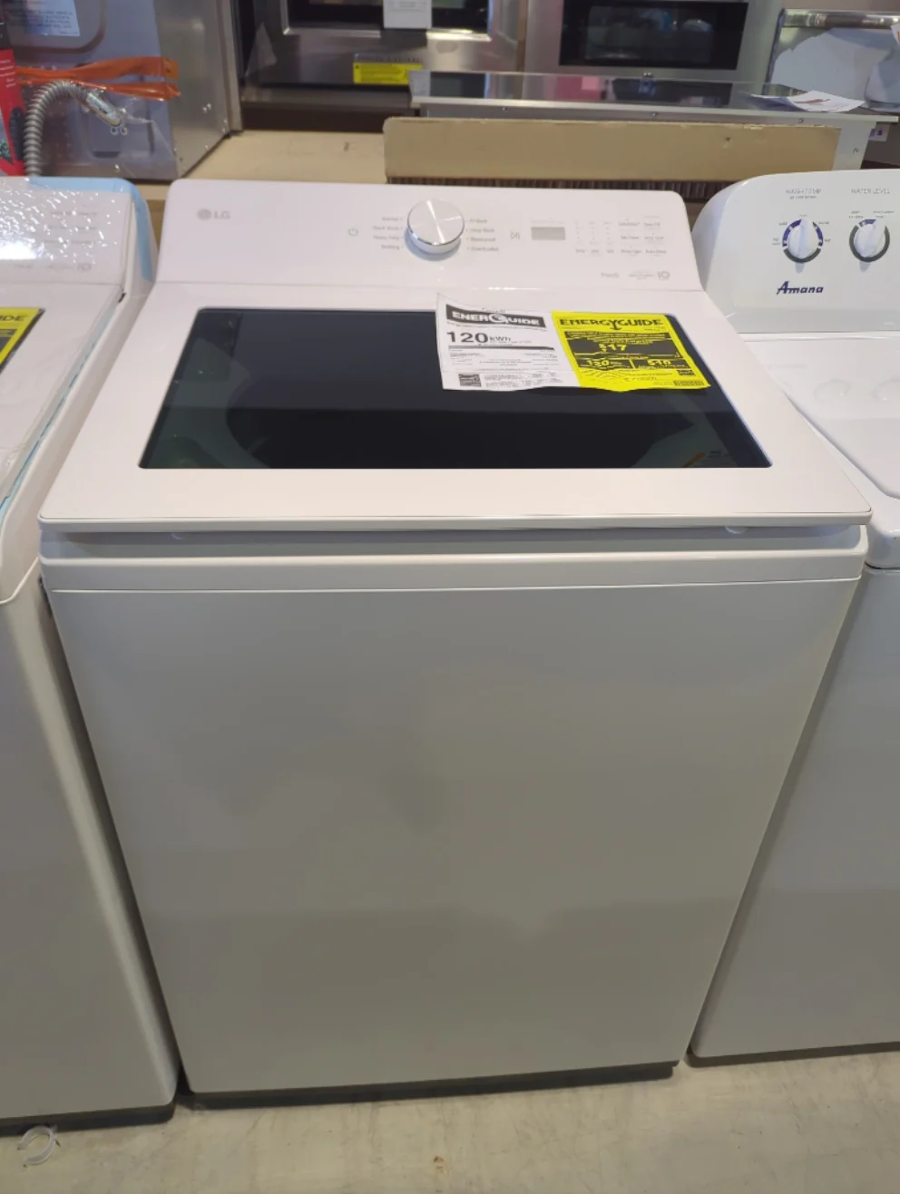 WT8205CW - WASHERS - LG - Top Loading - White - Open Box - Image 2