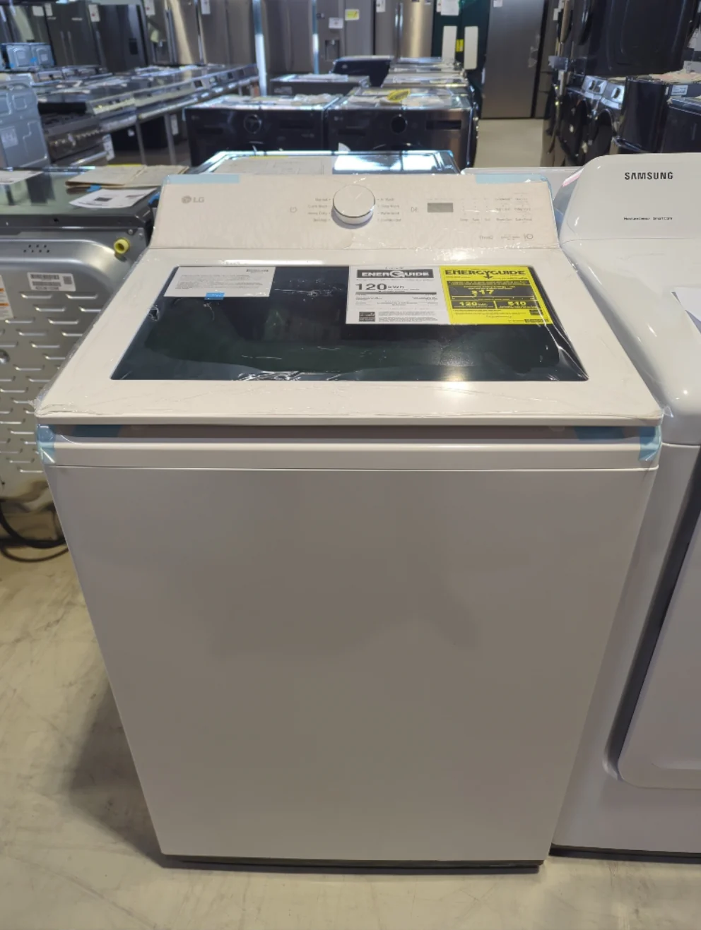 WT8205CW - WASHERS - LG - Top Loading - White - Open Box - Image 2
