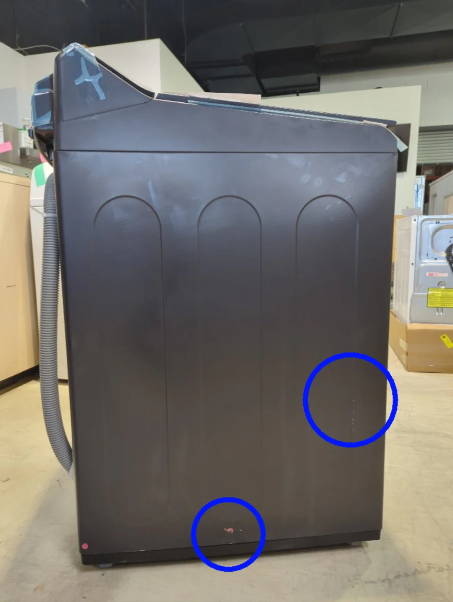 WT8400CB - WASHERS - LG - Top Loading - Black Stainless - Open Box - Image 3