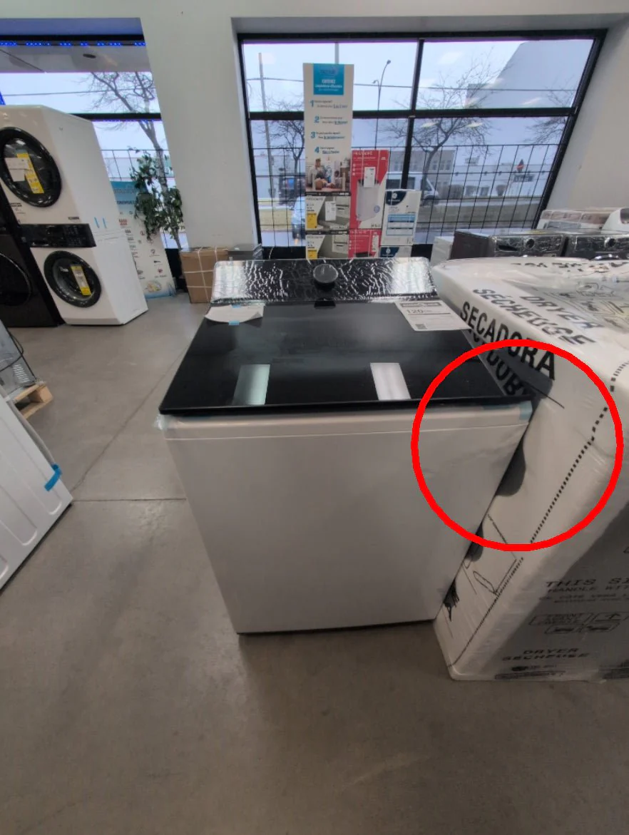 WT8400CW - WASHERS - LG - Top Loading - White - Open Box - Image 3