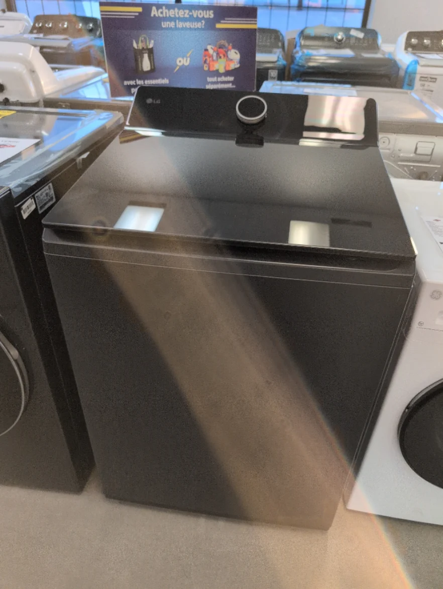 WT8600CB - WASHERS - LG - Top Loading - Black - Open Box - Image 2