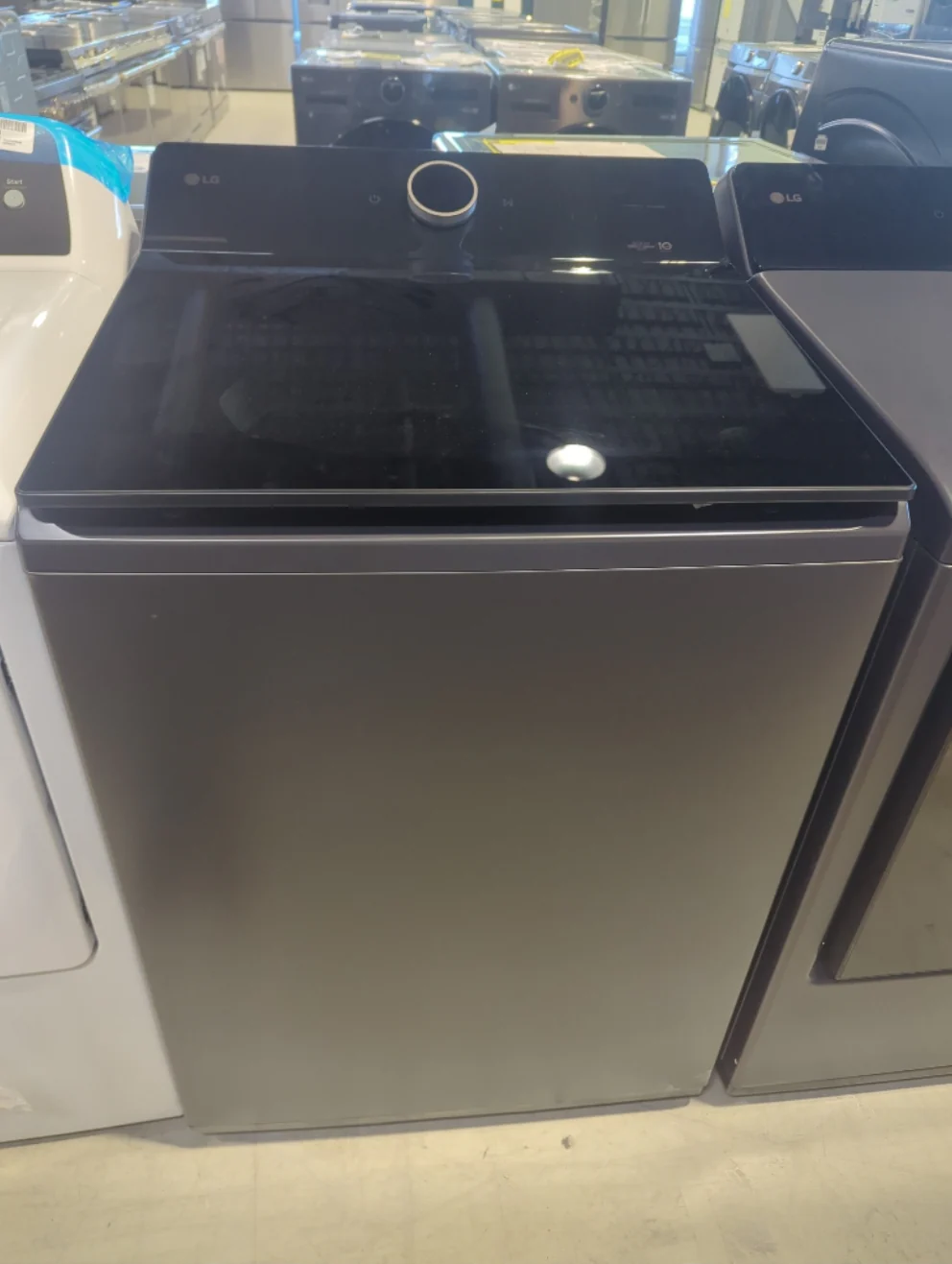 WT8600CB - WASHERS - LG - Top Loading - Black - Open Box - Image 2