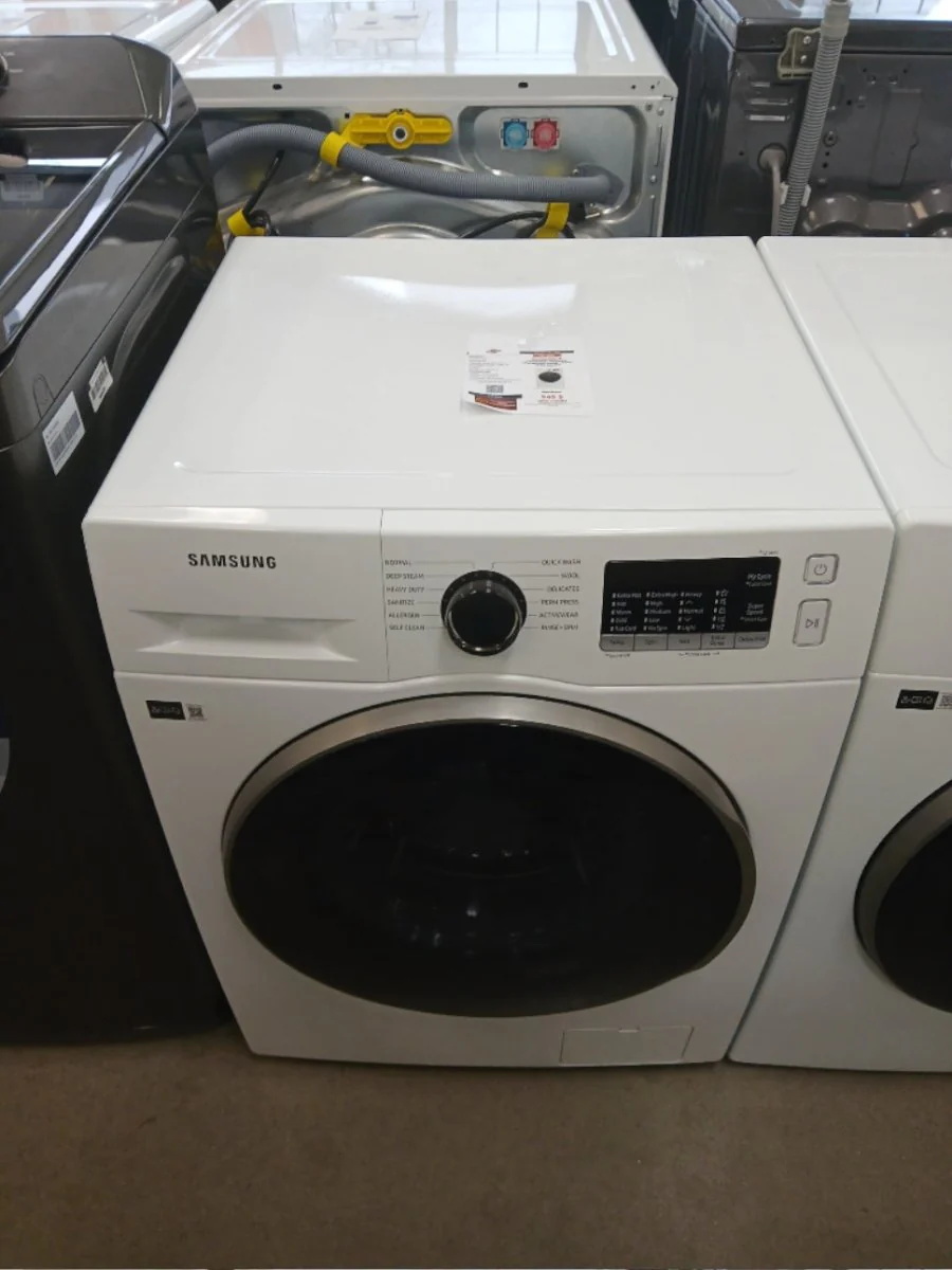 WW25B6800AW - WASHERS - Samsung - Front Loading - White - Open Box - Image 2